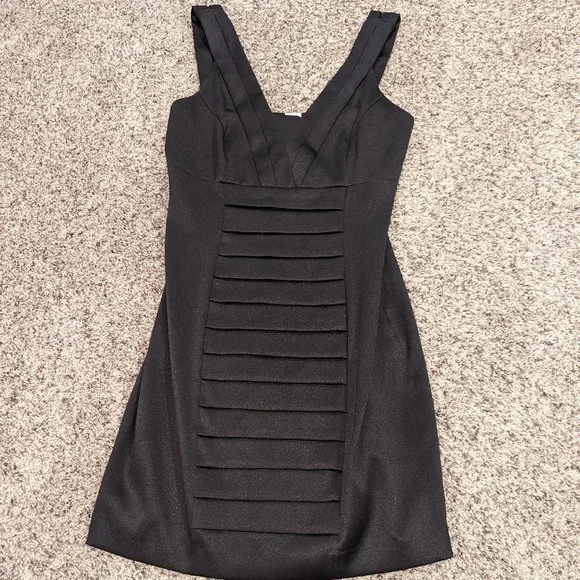 kensie dress black Kensie Black Backless Midi Dress - US 0